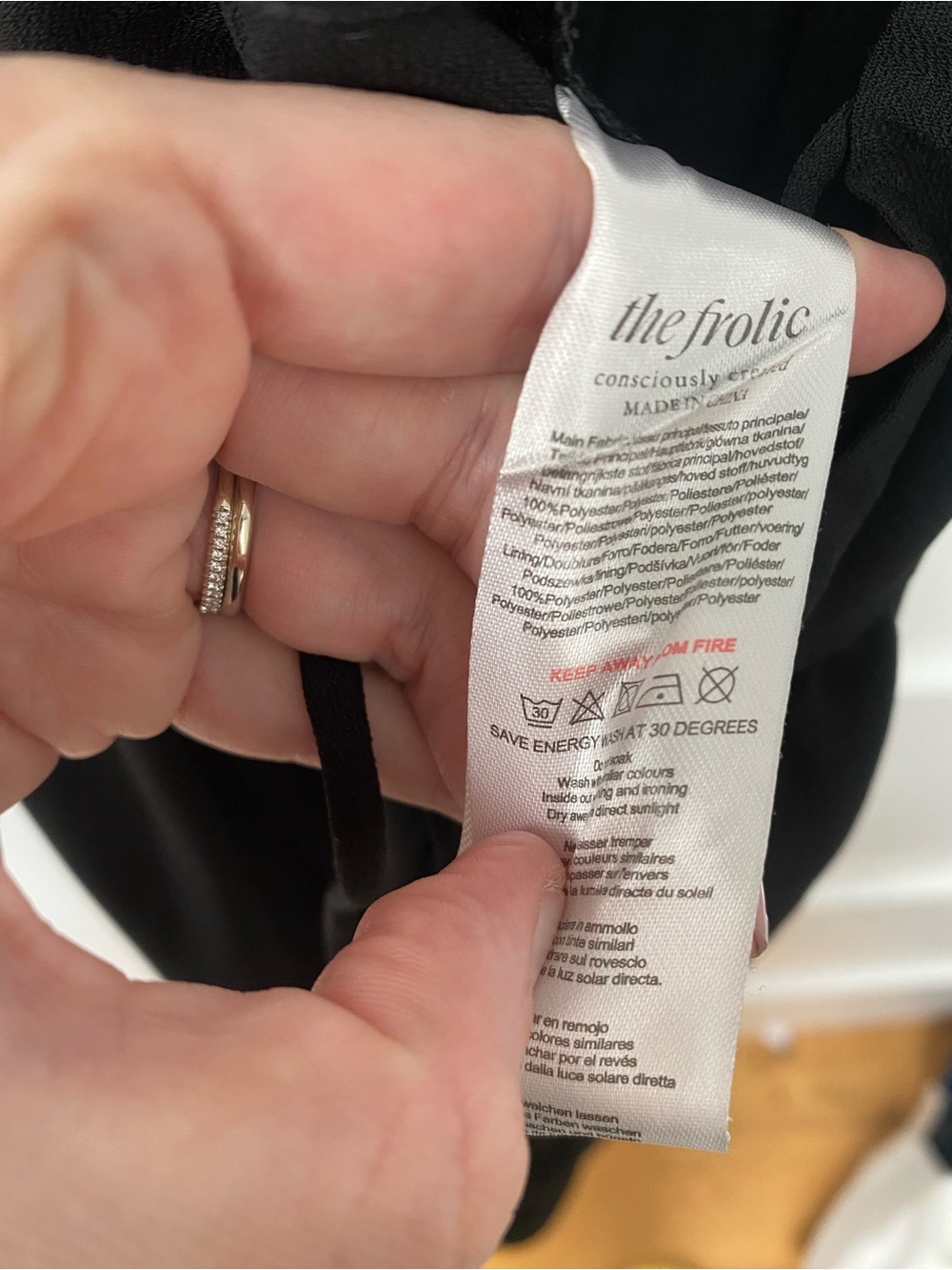 ASOS The Frolic “Coburn” Dress (Size 10) - Picture 6 of 7
